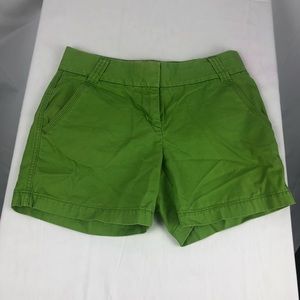 J CREW CHINO Classic TWILL SHORTS Womens Sz 0